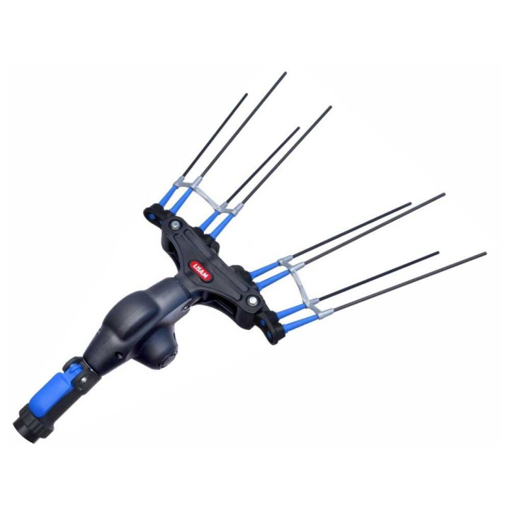 Lisam Thor 36V sähköinen oliivinkeruulaite, teleskooppivarsi 250–350 cm, selkäakku 30 Ah