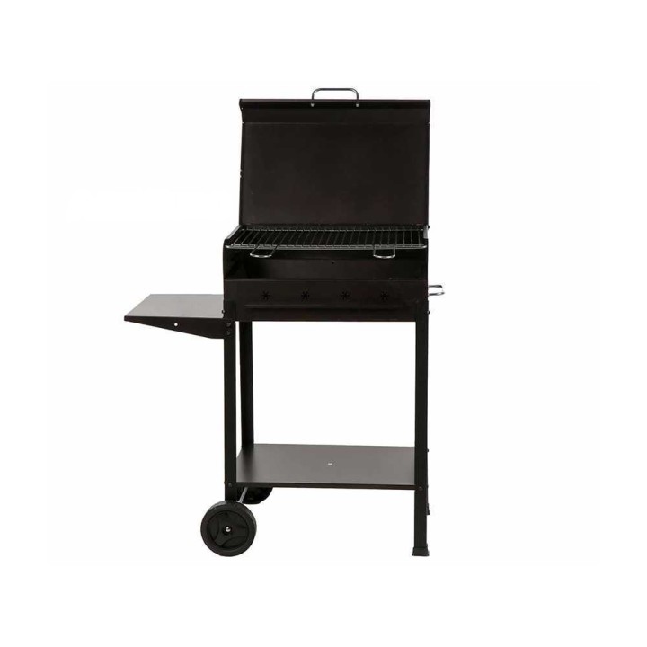Mille Stella Medium hiiligrilli, 57,5 × 37 cm, kromattu ritilä