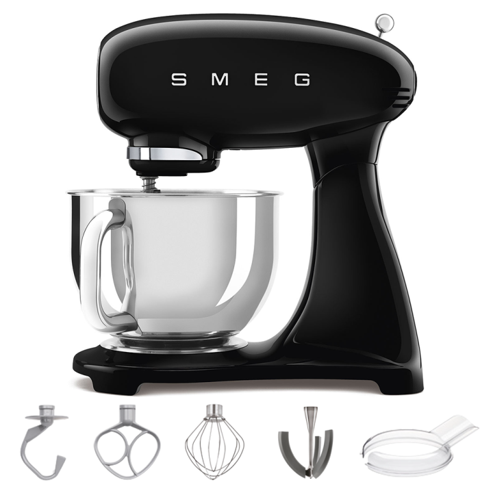 Smeg SMF03BLEU planetaarinen yleiskone 4 8 l 800 W musta