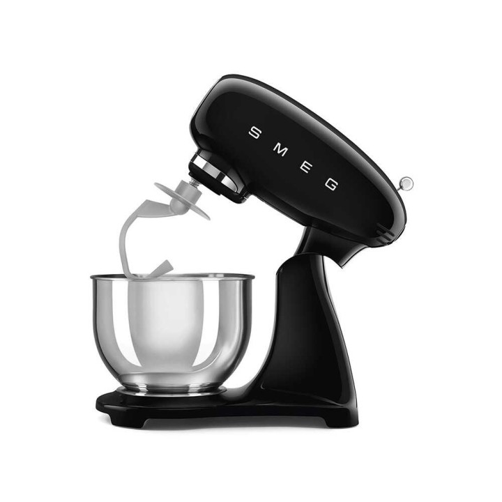 Smeg SMF03BLEU planetaarinen yleiskone, 4,8 l, 800 W, musta