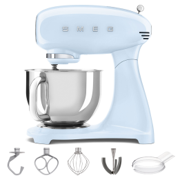 Smeg SMF03PBEU planetaarinen yleiskone 4 8 l 800 W vaaleansininen