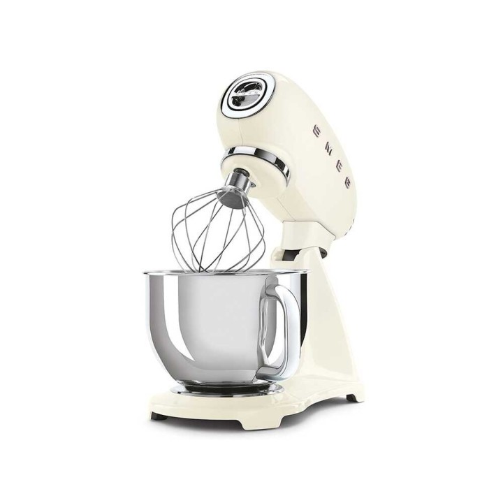Smeg SMF03CREU planetaarinen yleiskone, 4,8 l, 800 W, kermanvärinen