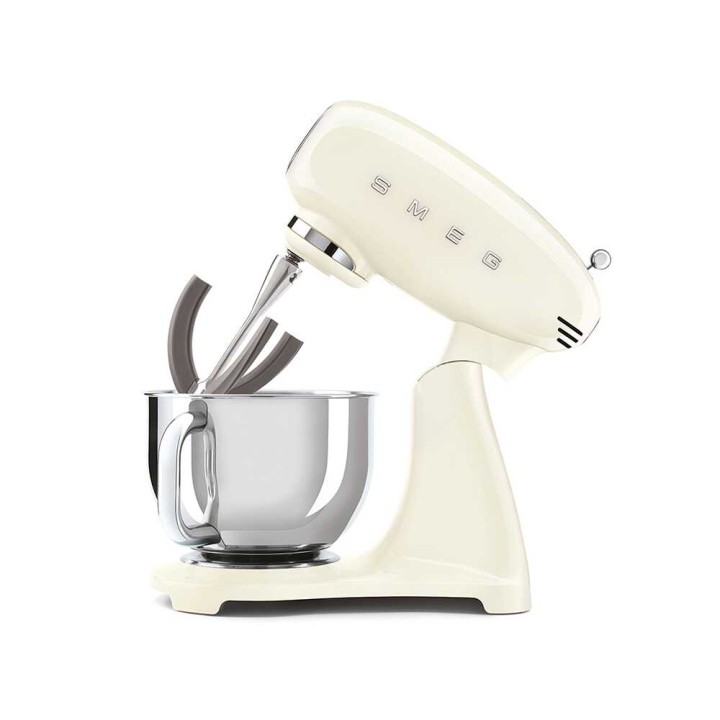 Smeg SMF03CREU planetaarinen yleiskone, 4,8 l, 800 W, kermanvärinen