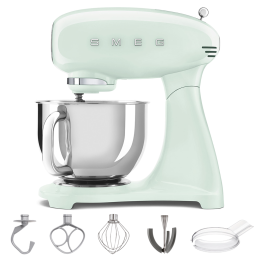 Smeg SMF03PGEU planetaarinen yleiskone 4 8 l 800 W pastellinvihreä