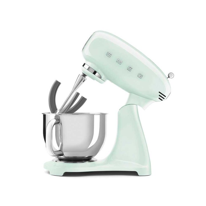 Smeg SMF03PGEU planetaarinen yleiskone, 4,8 l, 800 W, pastellinvihreä