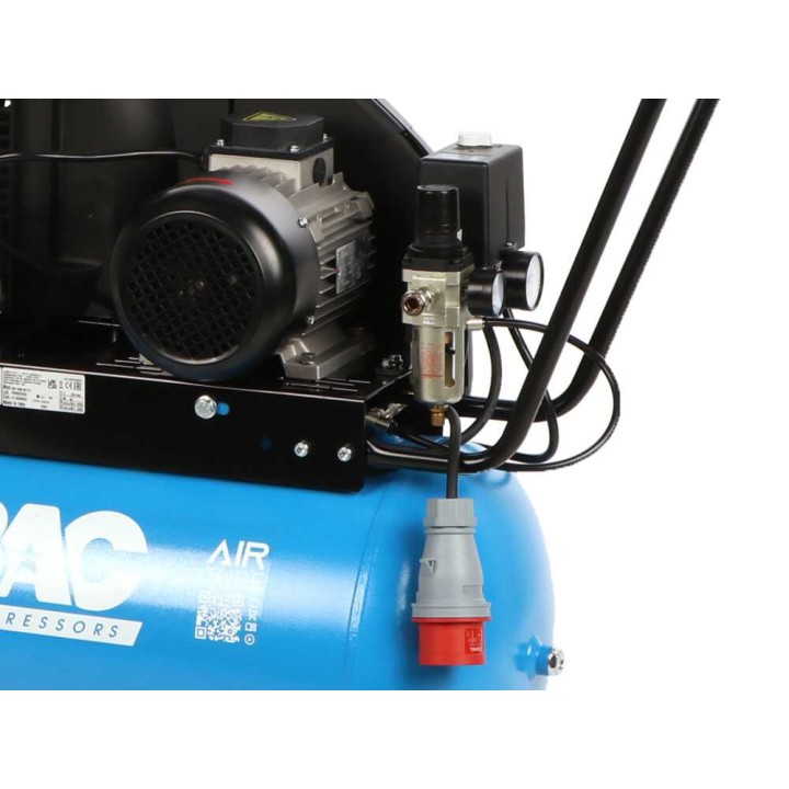 ABAC EXP A39B 90 CT3 hihnakäyttöinen kompressori, 3 HP, 90 l, 400 V