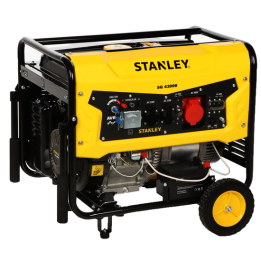 Stanley SG 4200B kolmivaihegeneraattori 4 kW sähköstartti AVR