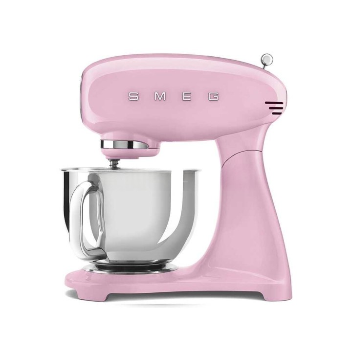 Smeg SMF03PKEU planetaarinen yleiskone, vaaleanpunainen, 4,8 l, 800 W