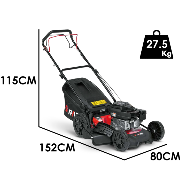 Rato Multipower RMS51Q-V170 vetävä ruohonleikkuri, 170 cm³, 51 cm, 4 in 1