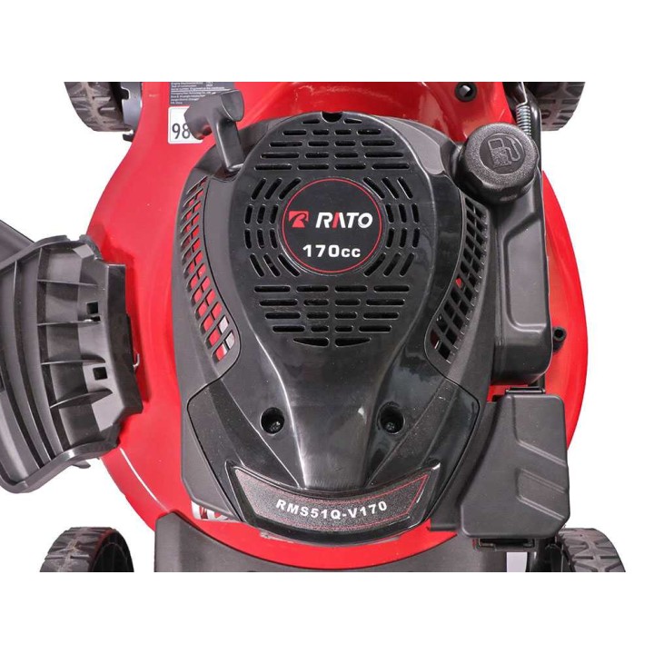 Rato Multipower RMS51Q-V170 vetävä ruohonleikkuri, 170 cm³, 51 cm, 4 in 1