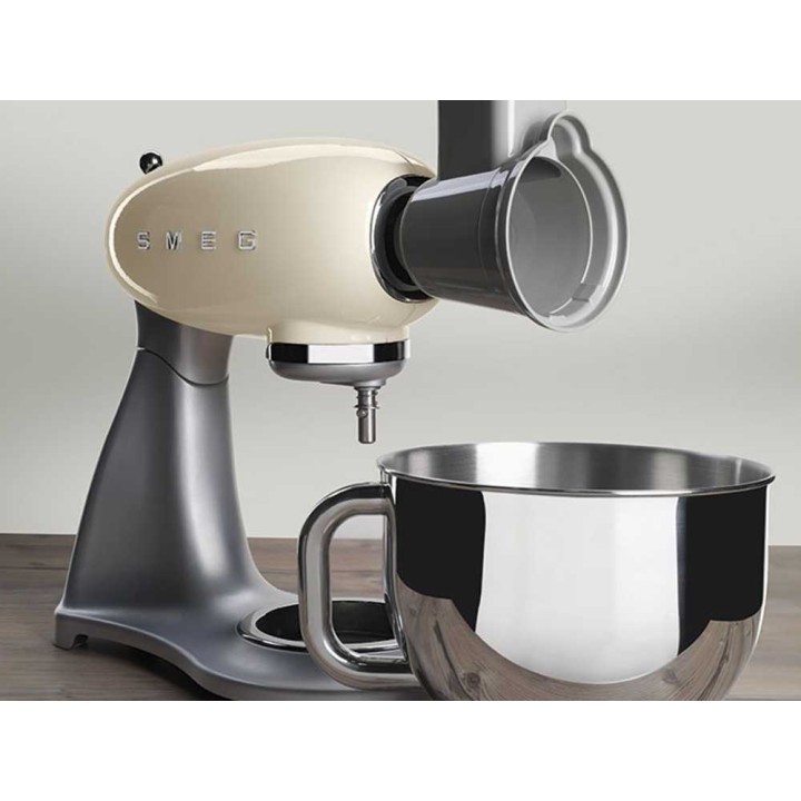 Smeg SMSG01 vihanneslisäosa, 4 ruostumatonta leikkuusylinteriä