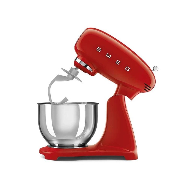 Smeg SMF03RDEU planetaarinen taikinakone, punainen, 4,8 l, 800 W, 10 nopeutta