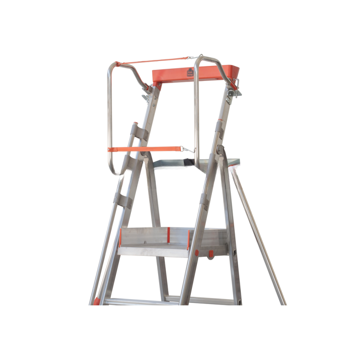Facal Castà CTA-7 taitettava alumiinitikas, 6 askelmaa, 150 kg, 376 cm