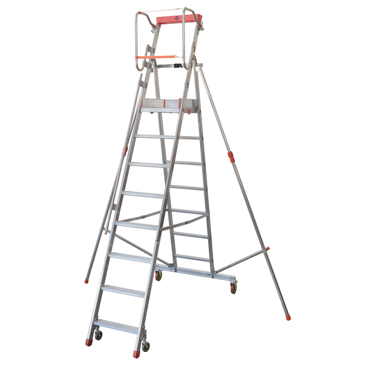 Facal Cast CTA 8 taitettava alumiinitikas 316 cm 395 cm työskentelykorkeus