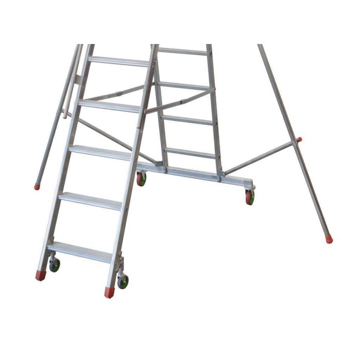 Facal Castà CTA-8 taitettava alumiinitikas, 316 cm, 395 cm työskentelykorkeus