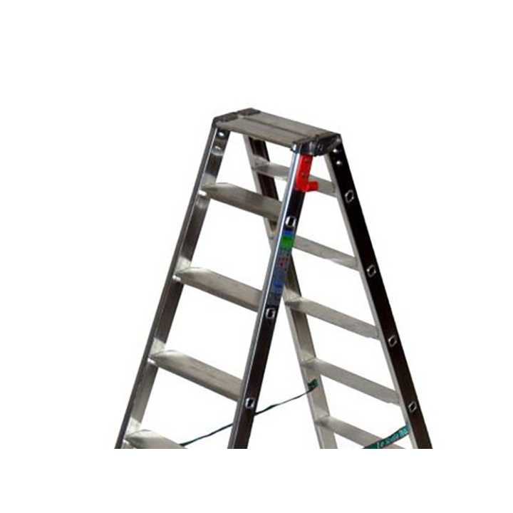 Facal Dupla D-7 alumiinitikas, 2 × 8 askelmaa, 176 cm, EN 131