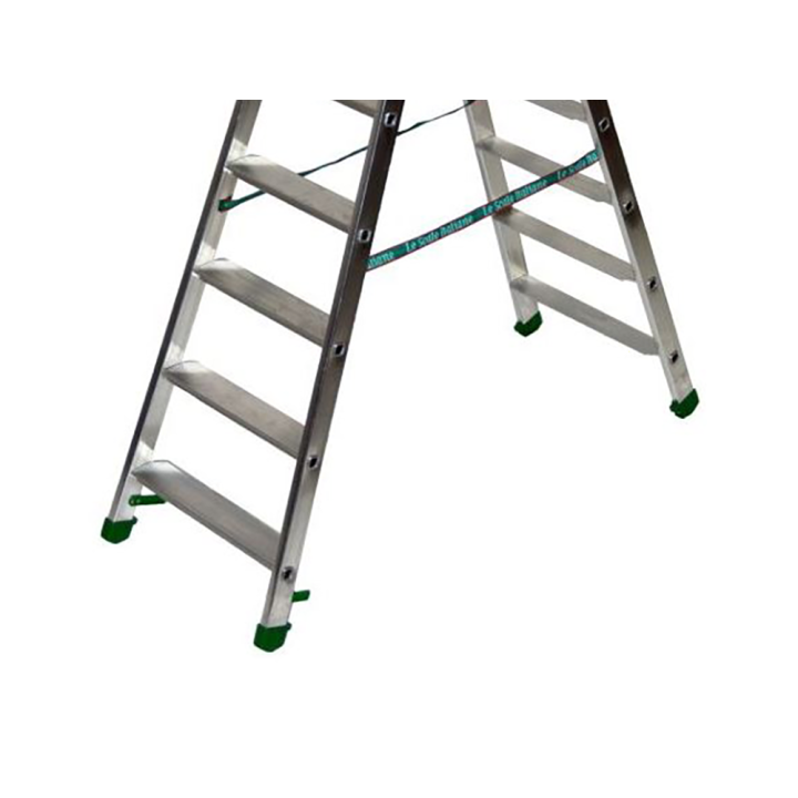 Facal Dupla D-7 alumiinitikas, 2 × 8 askelmaa, 176 cm, EN 131