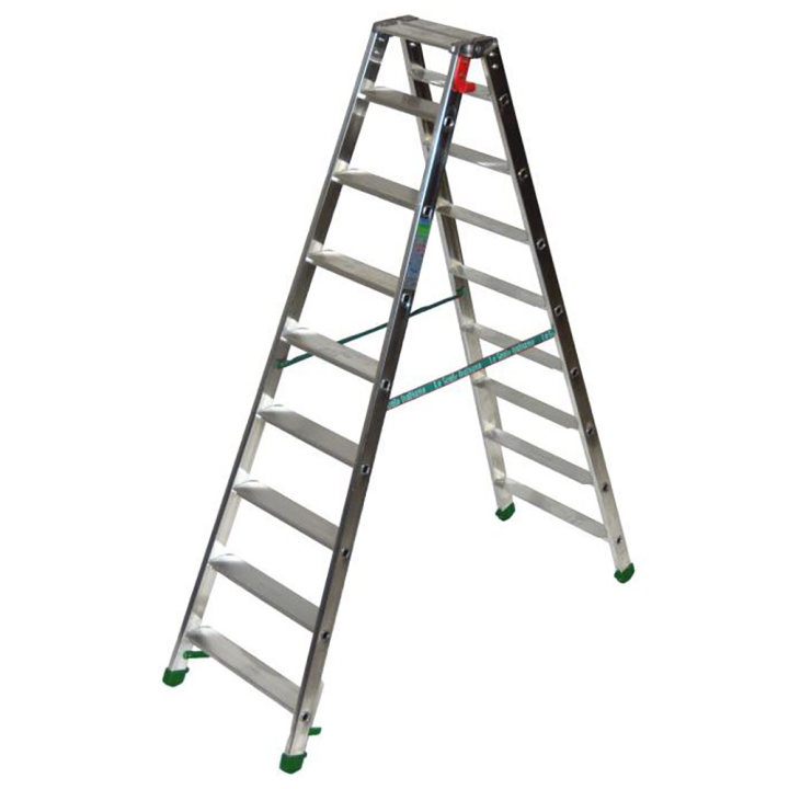 Facal Dupla D 8 kaksipuolinen alumiinitikas 9 9 askelmaa 199 cm EN 131