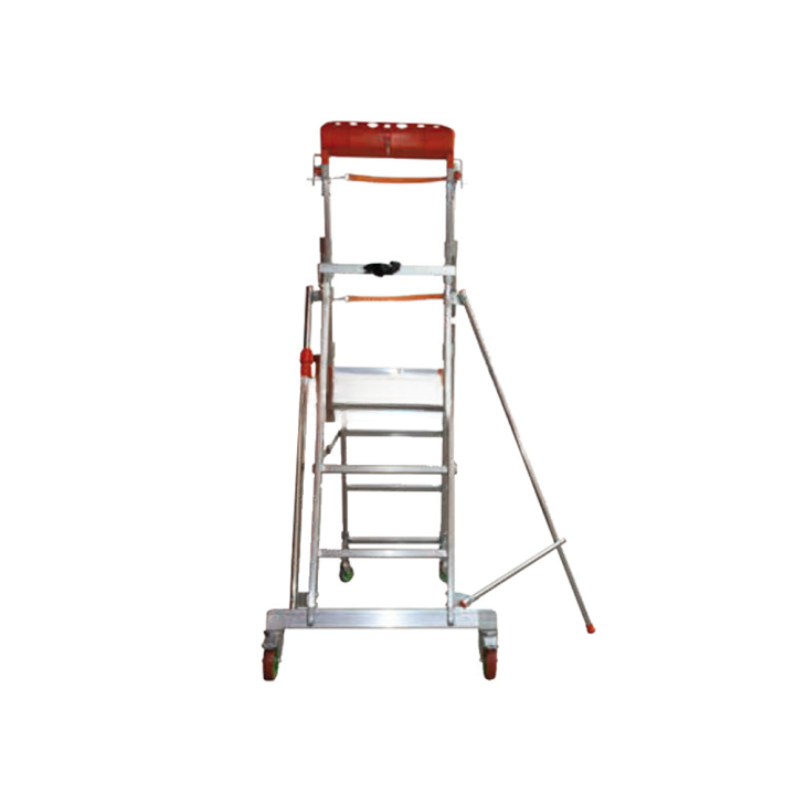 Facal Castà CTA-4 taitettava alumiinitikas, 3 + 3 askelmaa, 150 kg, 283 cm