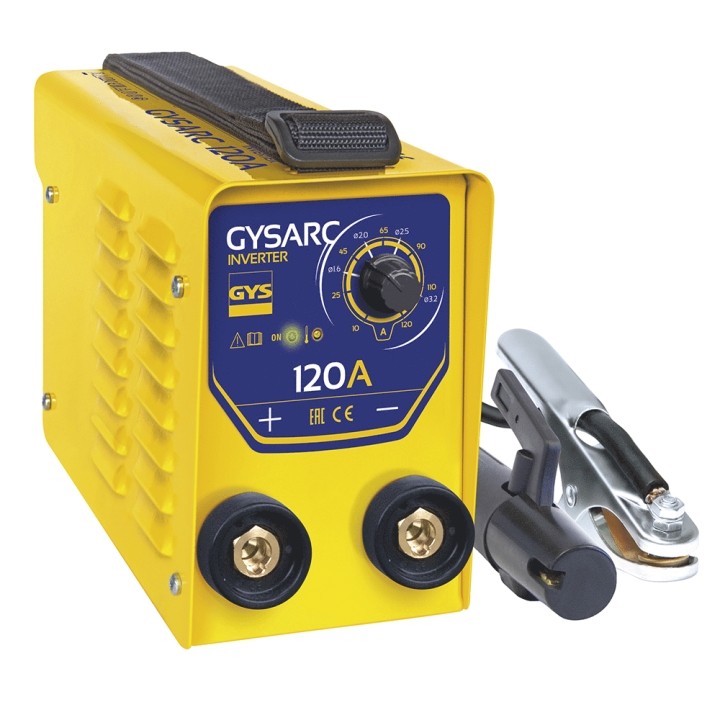 GYS GYSARC 120 MMA invertterihitsauskone 10 120 A 230 V 2 7 kg