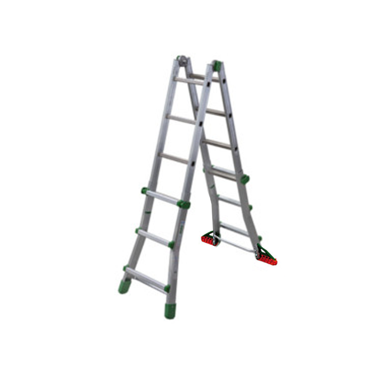 Facal BK/1,5 A teleskooppinen alumiinitikas, 2 × 7 askelmaa, 3,44 m