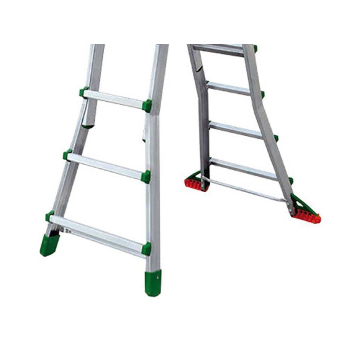 Facal BK/1,5 A teleskooppinen alumiinitikas, 2 × 7 askelmaa, 3,44 m