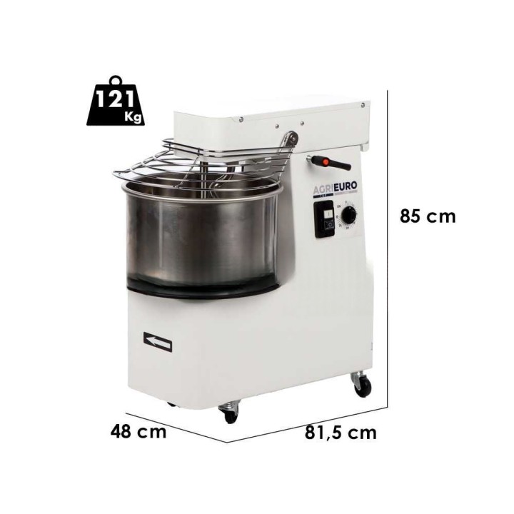 Mixer 4000 S Deluxe spiraalivaivain, 32 kg, 41 l, 1,1 kW, 230 V