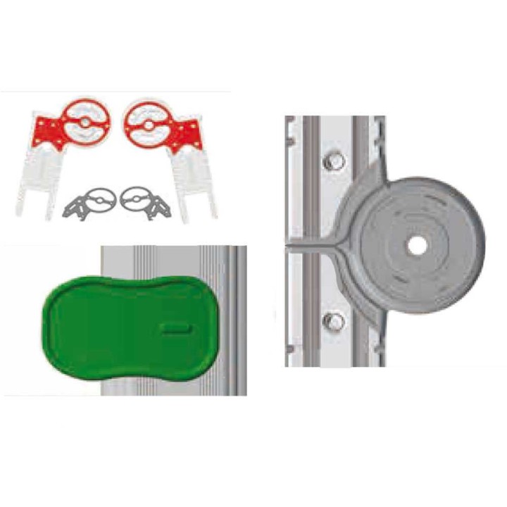 Facal Eurobriko BK/2 A alumiinitikas, 8 + 8 askelmaa, 150 kg, 490 cm