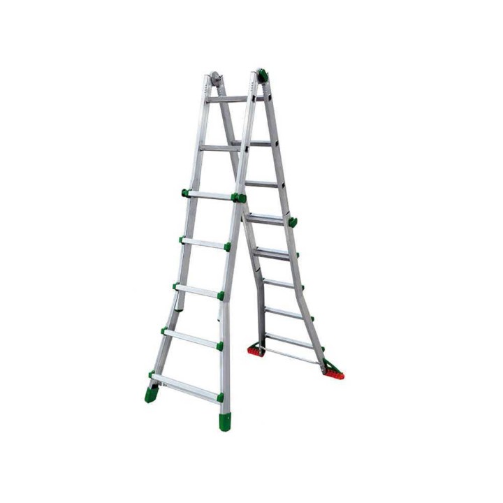 Facal Eurobriko BK/3 A teleskooppitikas, alumiini, 2 × 9 askelmaa, 4,56 m