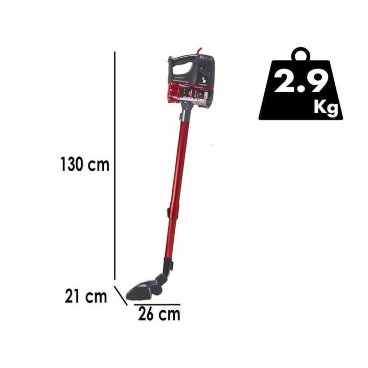 Beper P202ASP001 2-in-1-sähköharja, 600 W, 800 ml, HEPA-suodatin
