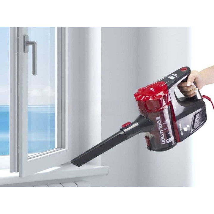Beper P202ASP001 2-in-1-sähköharja, 600 W, 800 ml, HEPA-suodatin