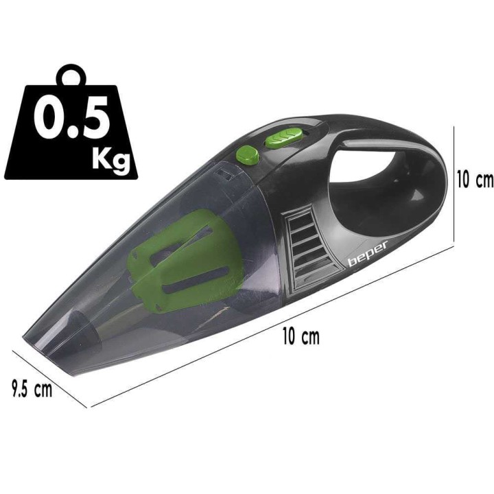 Beper P202ASP400 auton käsipölynimuri, 70 W, 12 V