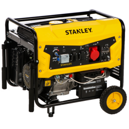 Stanley SG 7500B bensiinikäyttöinen kolmivaihegeneraattori 7 5 kW AVR