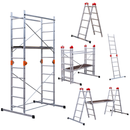Gierre Easy 200 siirrettävä alumiinityöteline 2 70 m 150 kg EN 131