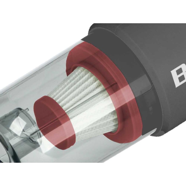 Beper P202ASP401 käsipölynimuri, 7,4 V, 2 Ah, pölylle ja nesteille