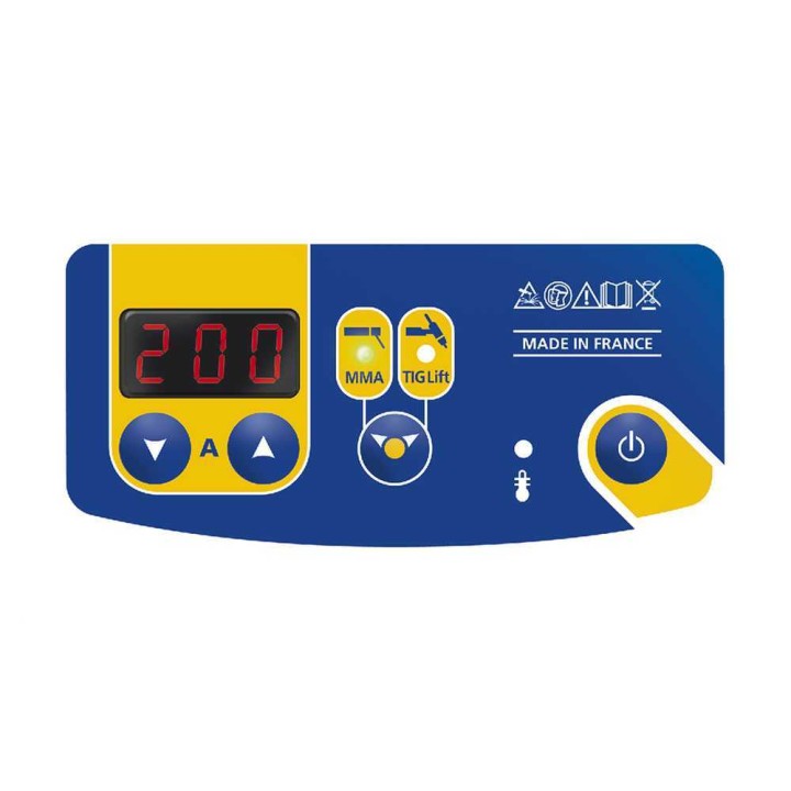 GYS Gysmi E 200 FV invertterihitsauskone, MMA/TIG Lift DC, 10–200 A, hitsausmaski