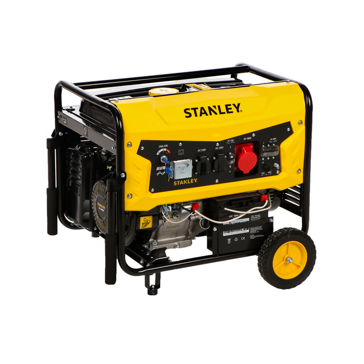 Stanley SG 6500B bensiinigeneraattori kolmivaiheinen AVR 6 5 kW
