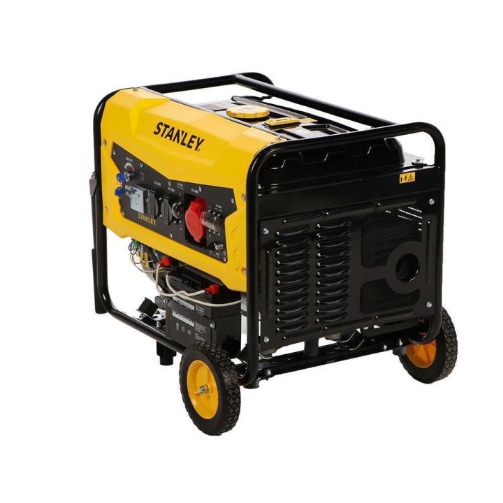 Stanley SG 6500B bensiinigeneraattori, kolmivaiheinen, AVR, 6,5 kW