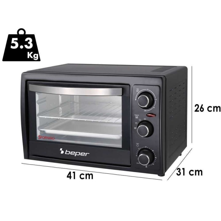 Beper 90883 sähköuuni, 20 l, 1 300 W, 230 V