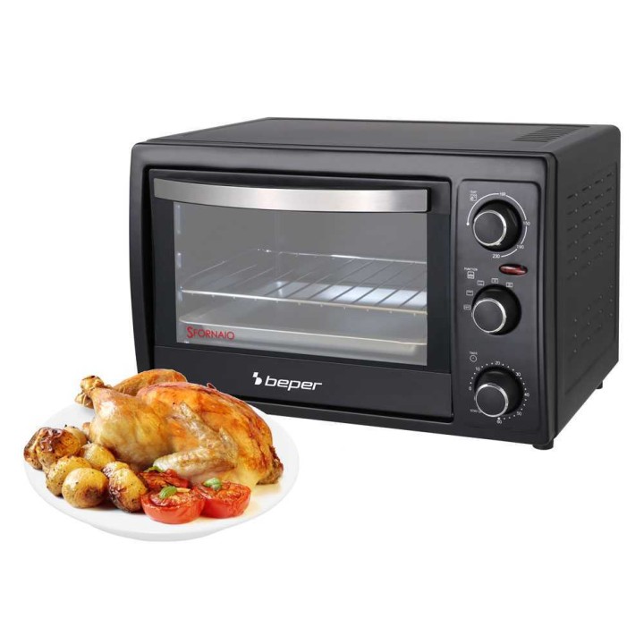 Beper 90884 sähköuuni, kiertoilma, 30 l, 1 300 W, 230 V