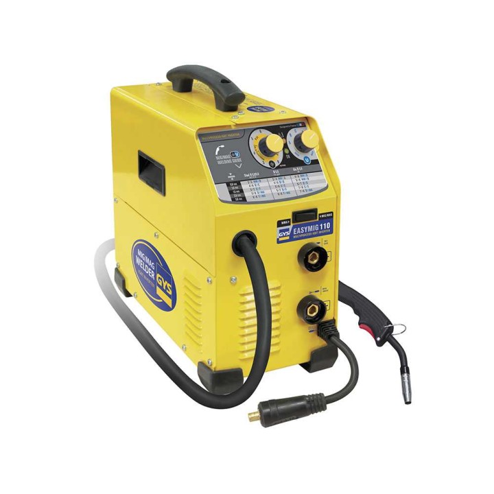 GYS Easymig 110 hitsauskone, MIG/MAG ja MMA, 30–100 A, 230 V
