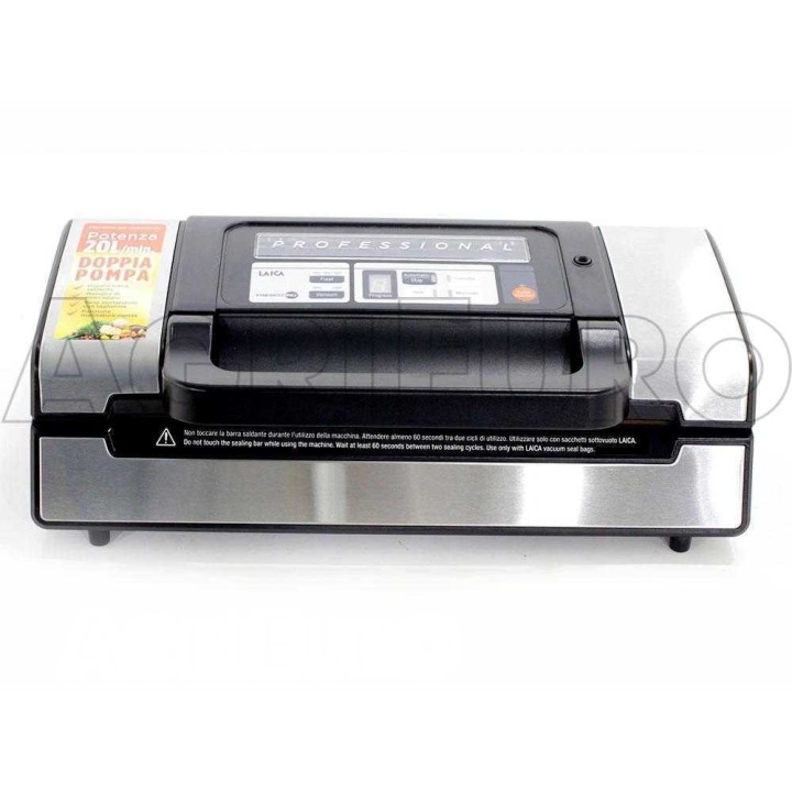 Laica VT3120 tyhjiöpakkauslaite, kaksinkertainen 30 cm:n saumauspalkki, 130 W