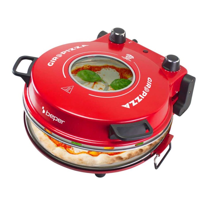 Beper P101CUD301 sähköinen pizzauuni, 1 200 W, 400 °C, 31 cm pizzakivi