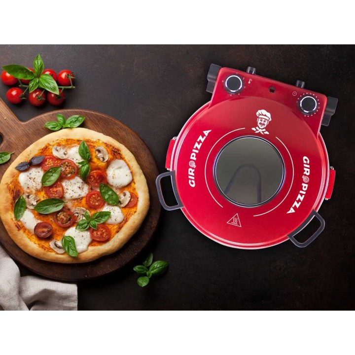 Beper P101CUD301 sähköinen pizzauuni, 1 200 W, 400 °C, 31 cm pizzakivi