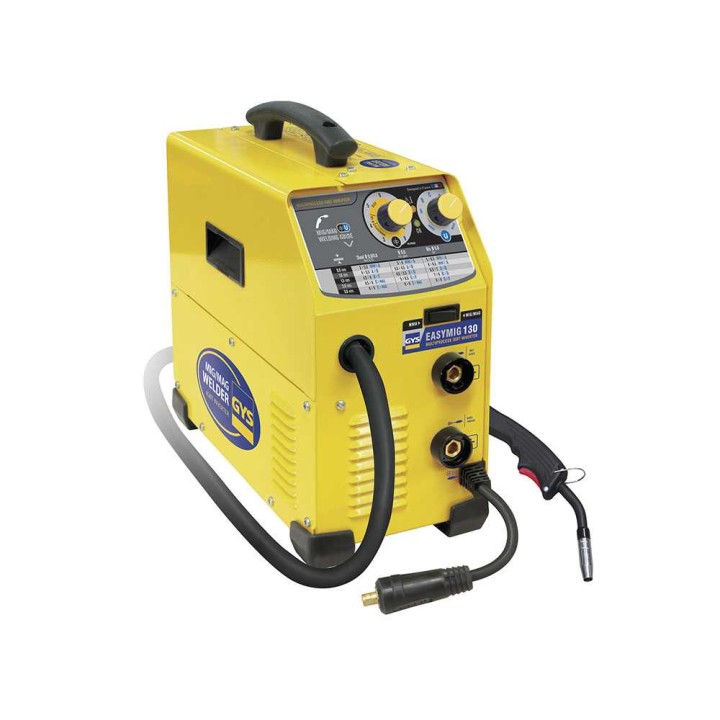 GYS Easymig 130 hitsauslaite, MIG/MAG, NO GAS ja MMA, 30–120 A, 230 V
