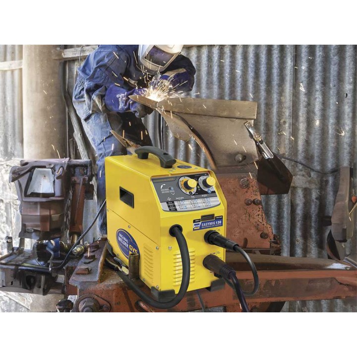 GYS Easymig 130 hitsauslaite, MIG/MAG, NO GAS ja MMA, 30–120 A, 230 V