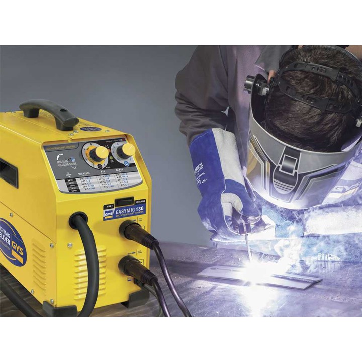 GYS Easymig 130 hitsauslaite, MIG/MAG, NO GAS ja MMA, 30–120 A, 230 V