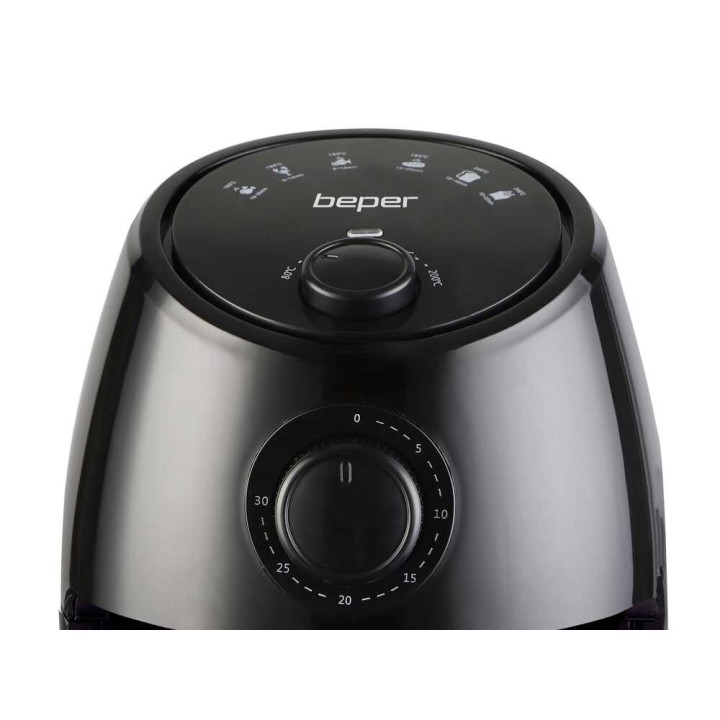 Beper P101FRI001 kuumailmakeitin, 2 l, 1 000 W, 80–200 °C