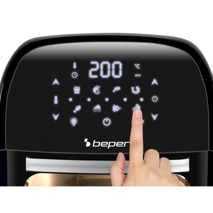 Beper P101FRI012 ilmafriteerauskeitin ja sähköuuni, 12 l, 1 800 W, 230 V