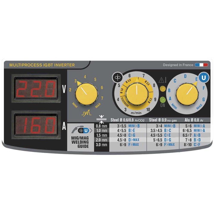 GYS Easymig 160 hitsauslaite, MIG/MAG ja MMA, 30–160 A, 230 V